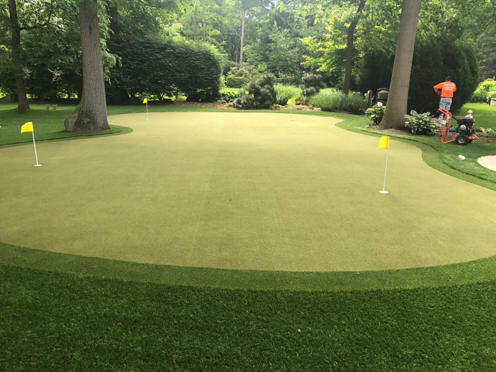 Synthetic Putting Green Turf Artificial Grass For Golf 