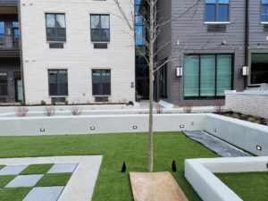 Synthetic Turf Courtyard NY